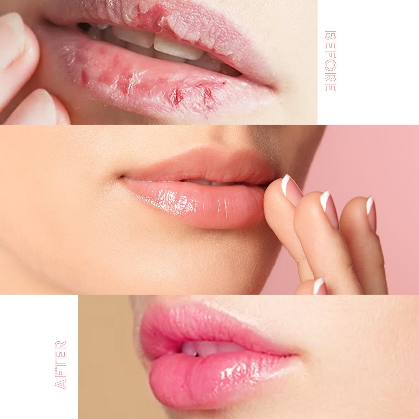 EELHOE Lip Sleeping Mask Moisturizing Hydrating Gentle Exfoliating Dead Skin Plumping Full Smooth Lip Mask
